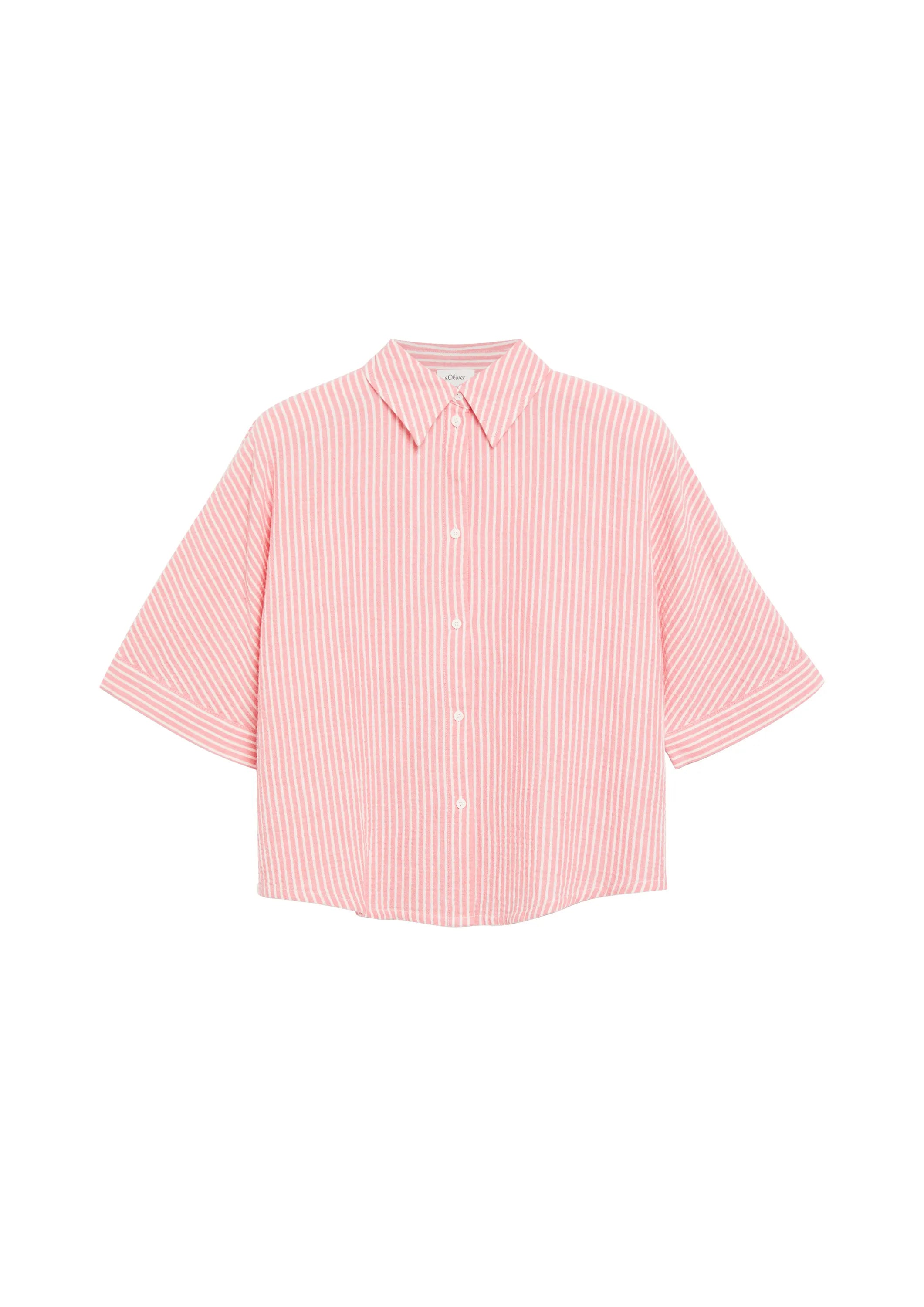 Bluse oversized aus Baumwolle