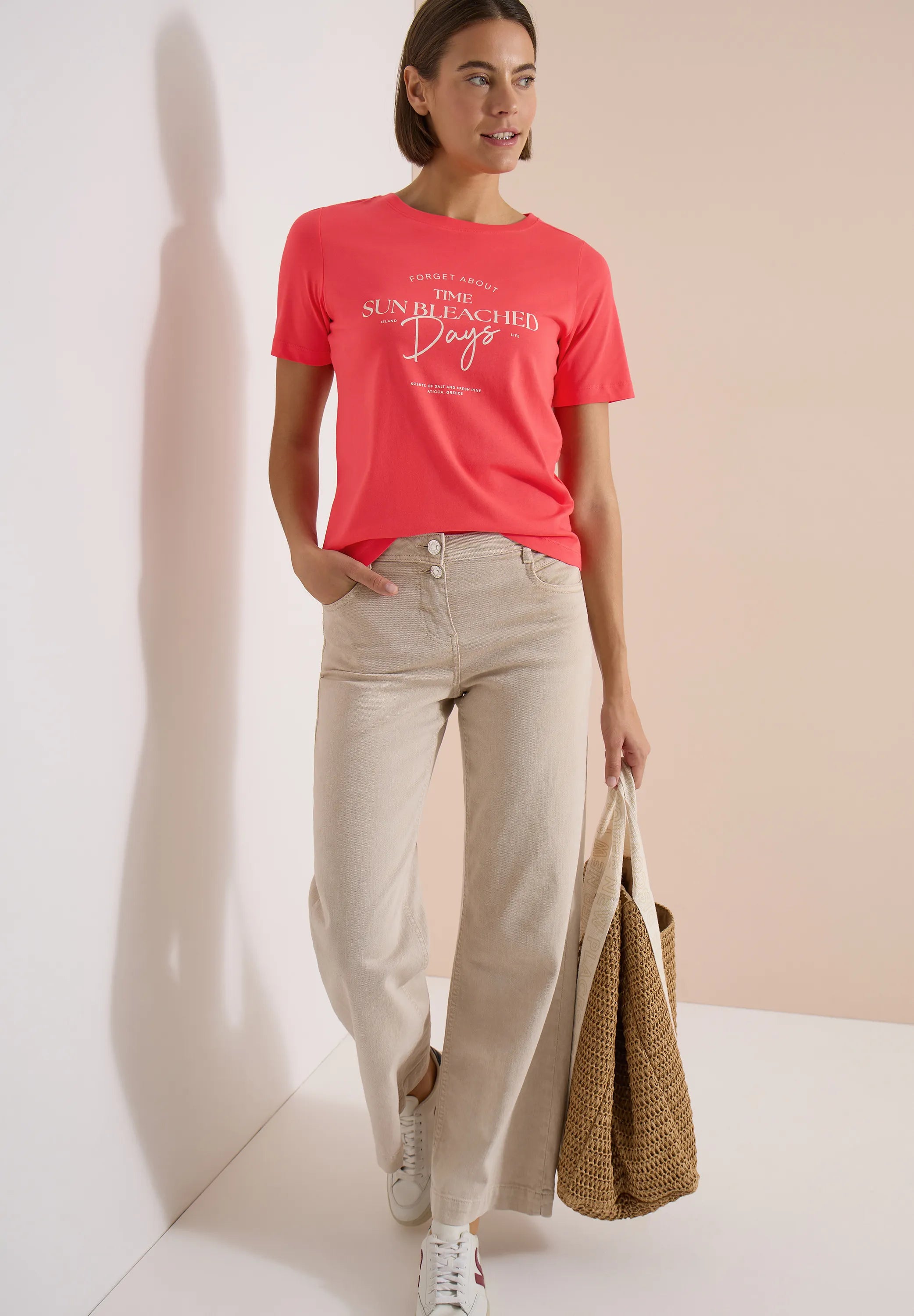 T-Shirt aus Baumwolle