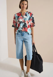 Bluse aus Viskose
