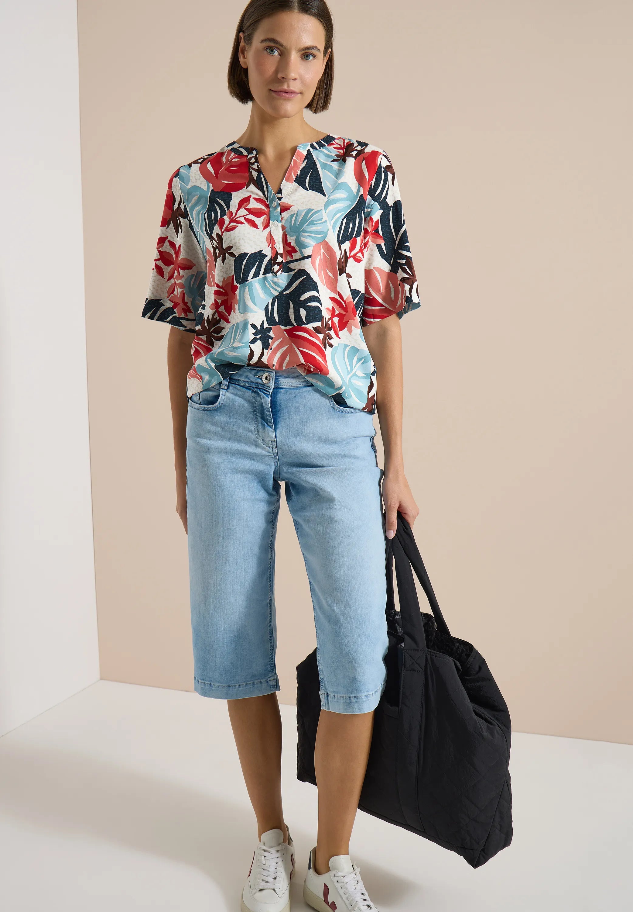 Bluse aus Viskose