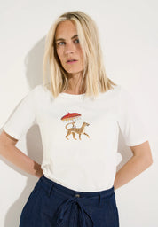 T-Shirt aus Baumwolle