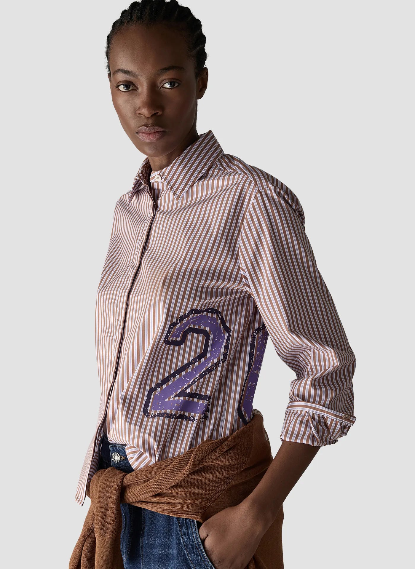Bluse MARAIS VIBE aus Baumwollmix
