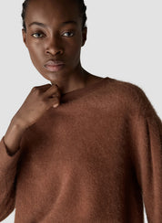 Strickpullover aus Wolle
