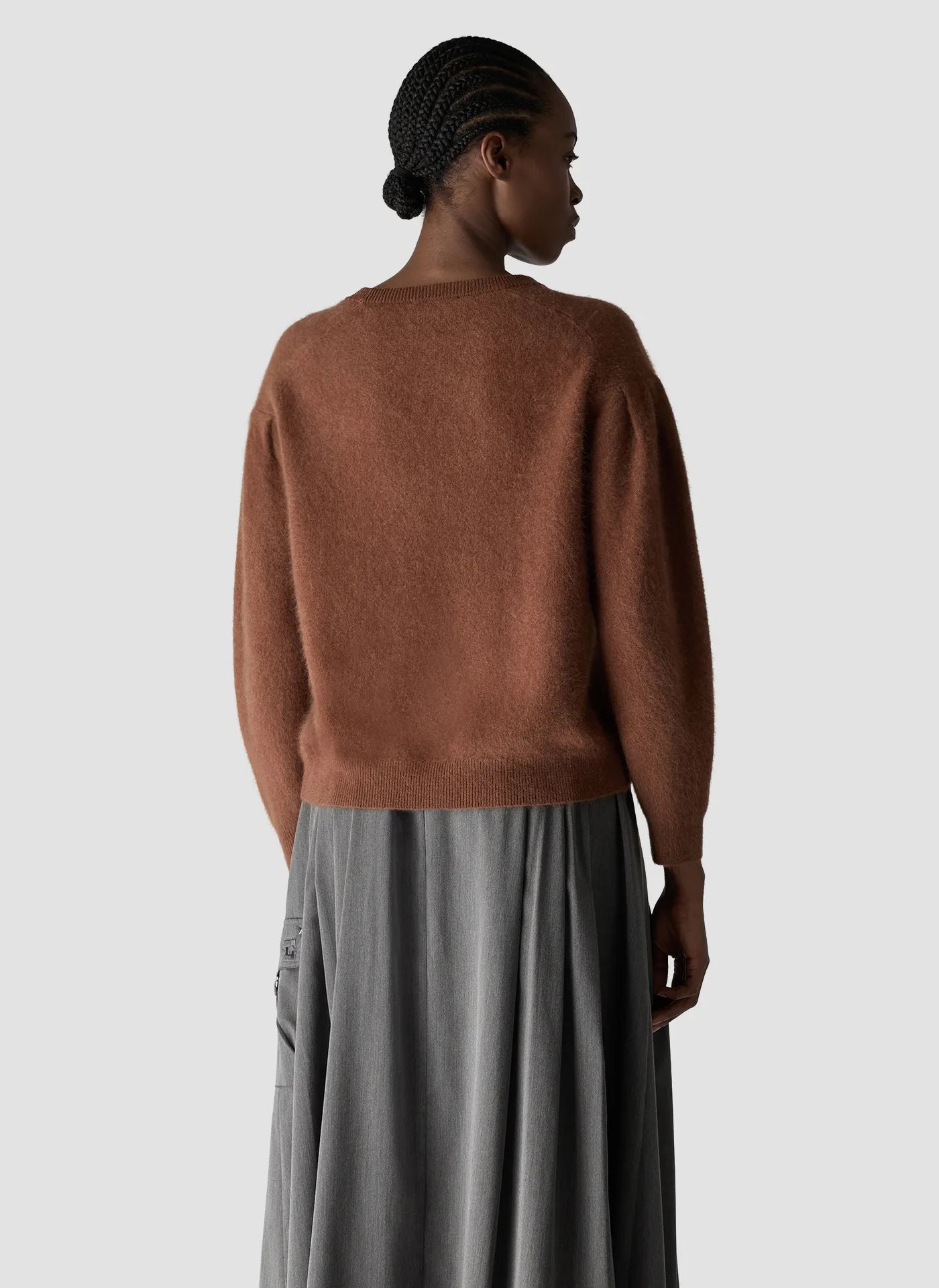 Strickpullover aus Wolle