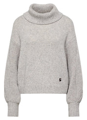Strickpullover mit Rollkragen