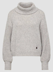 Strickpullover mit Rollkragen