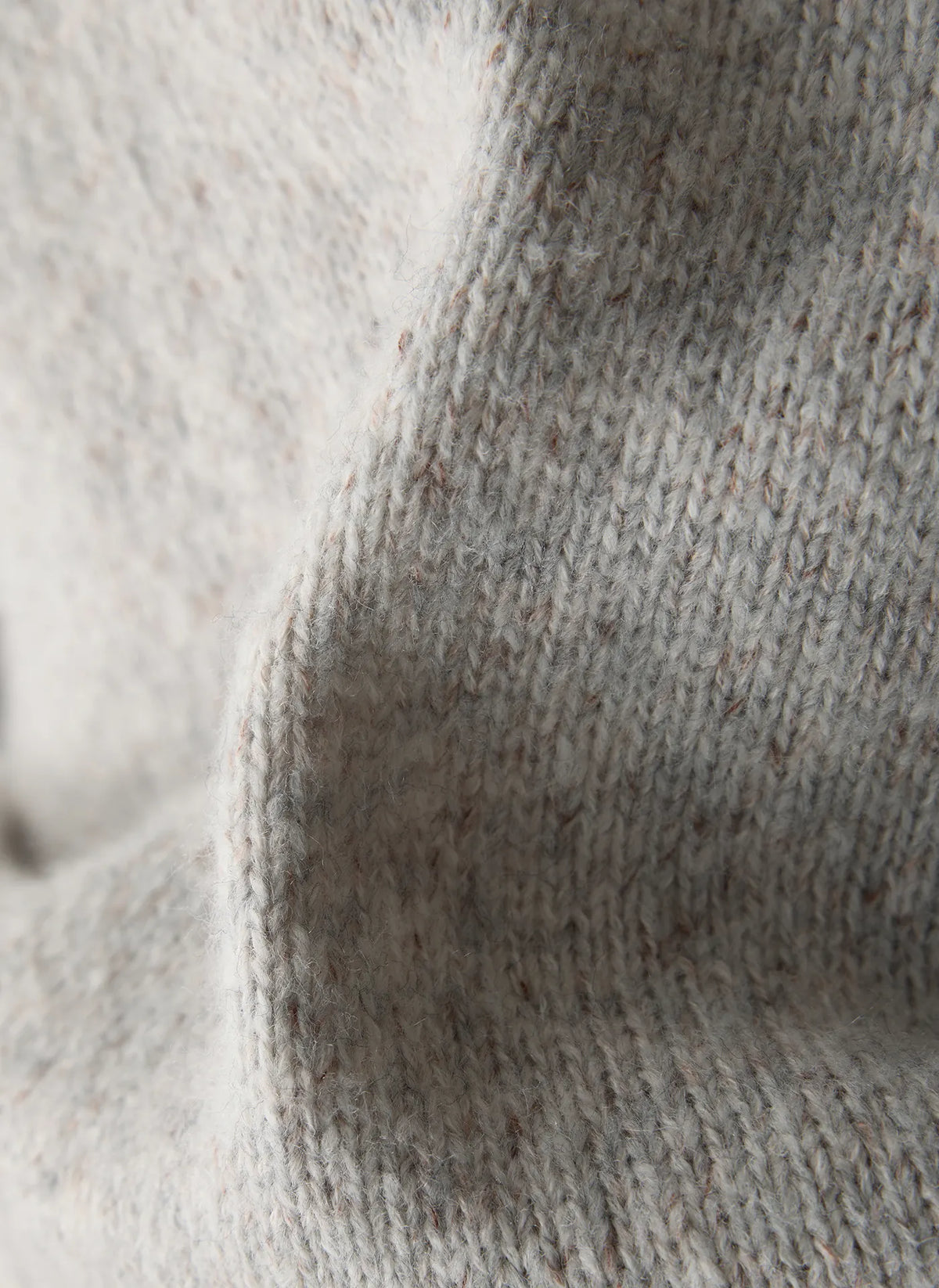 Strickpullover mit Rollkragen