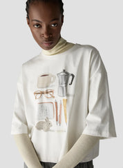 T-Shirt aus Baumwolle