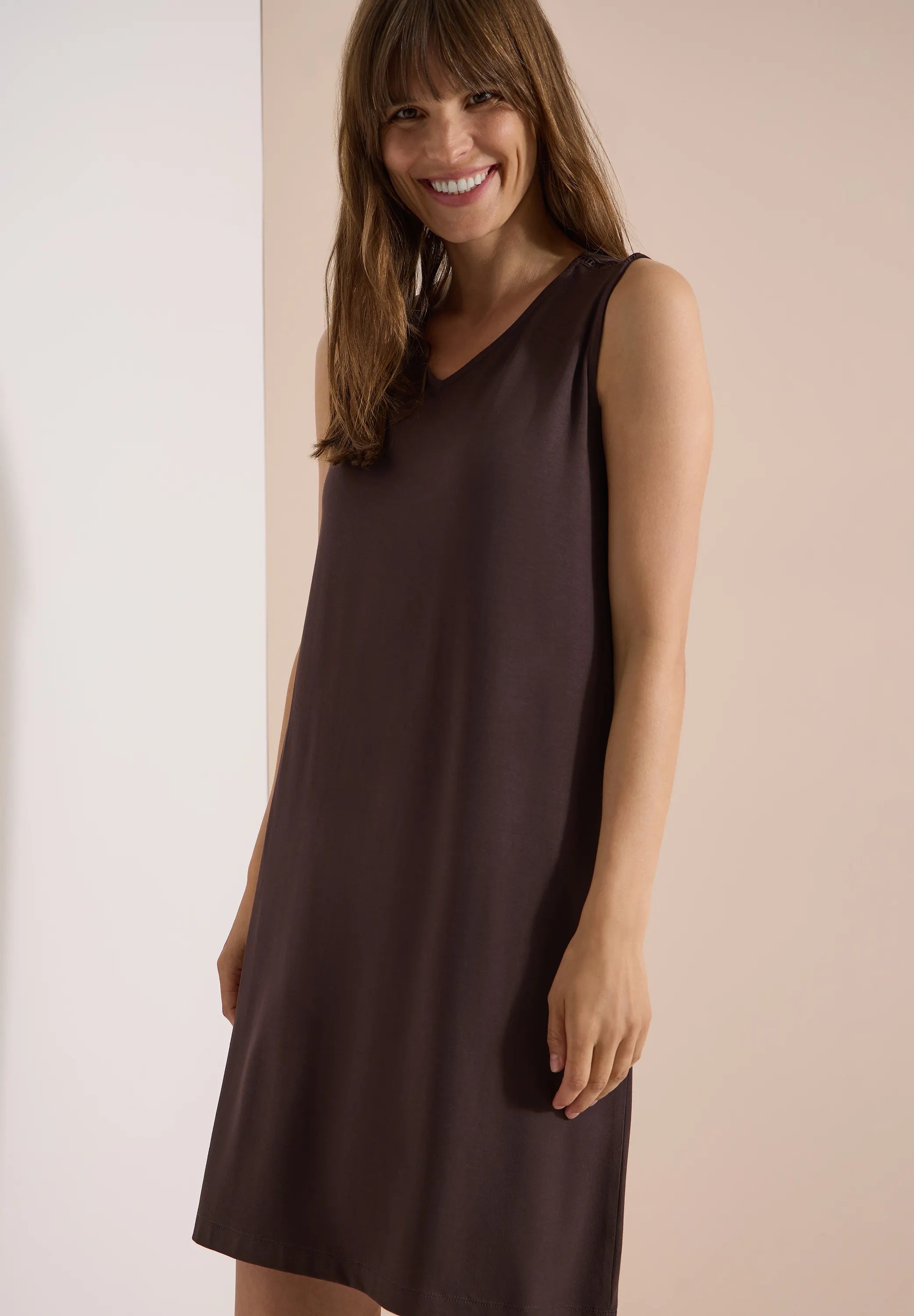 Freizeitkleid Mini aus Viskose