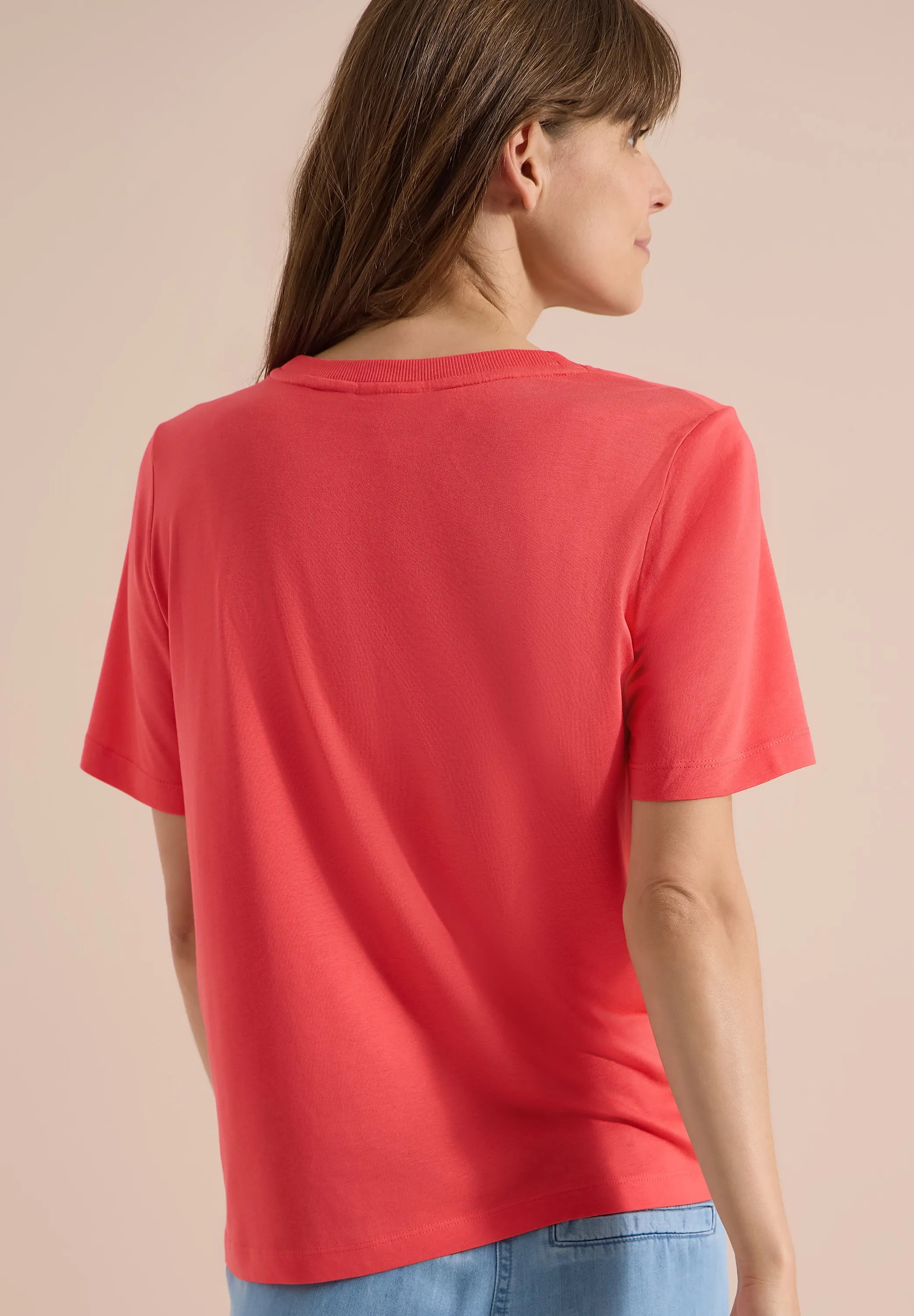T-Shirt aus Baumwollmix