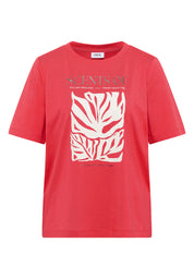 T-Shirt aus Baumwollmix