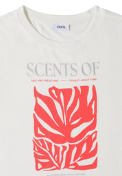 T-Shirt aus Baumwollmix
