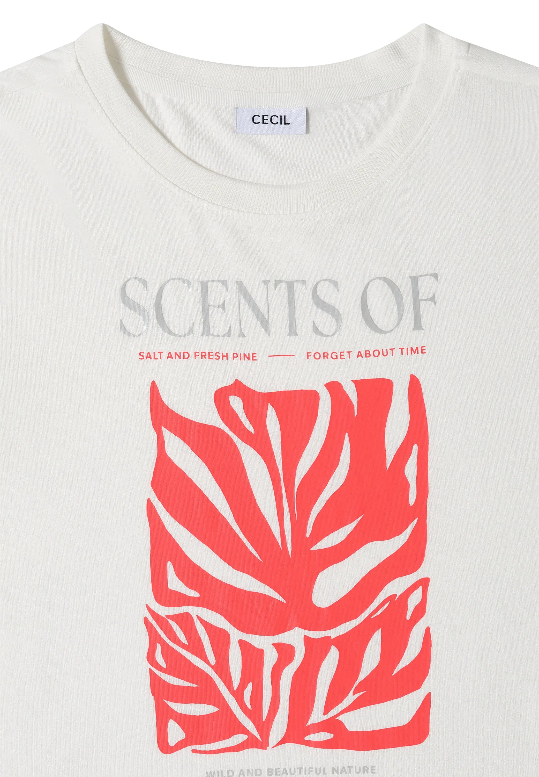 T-Shirt aus Baumwollmix