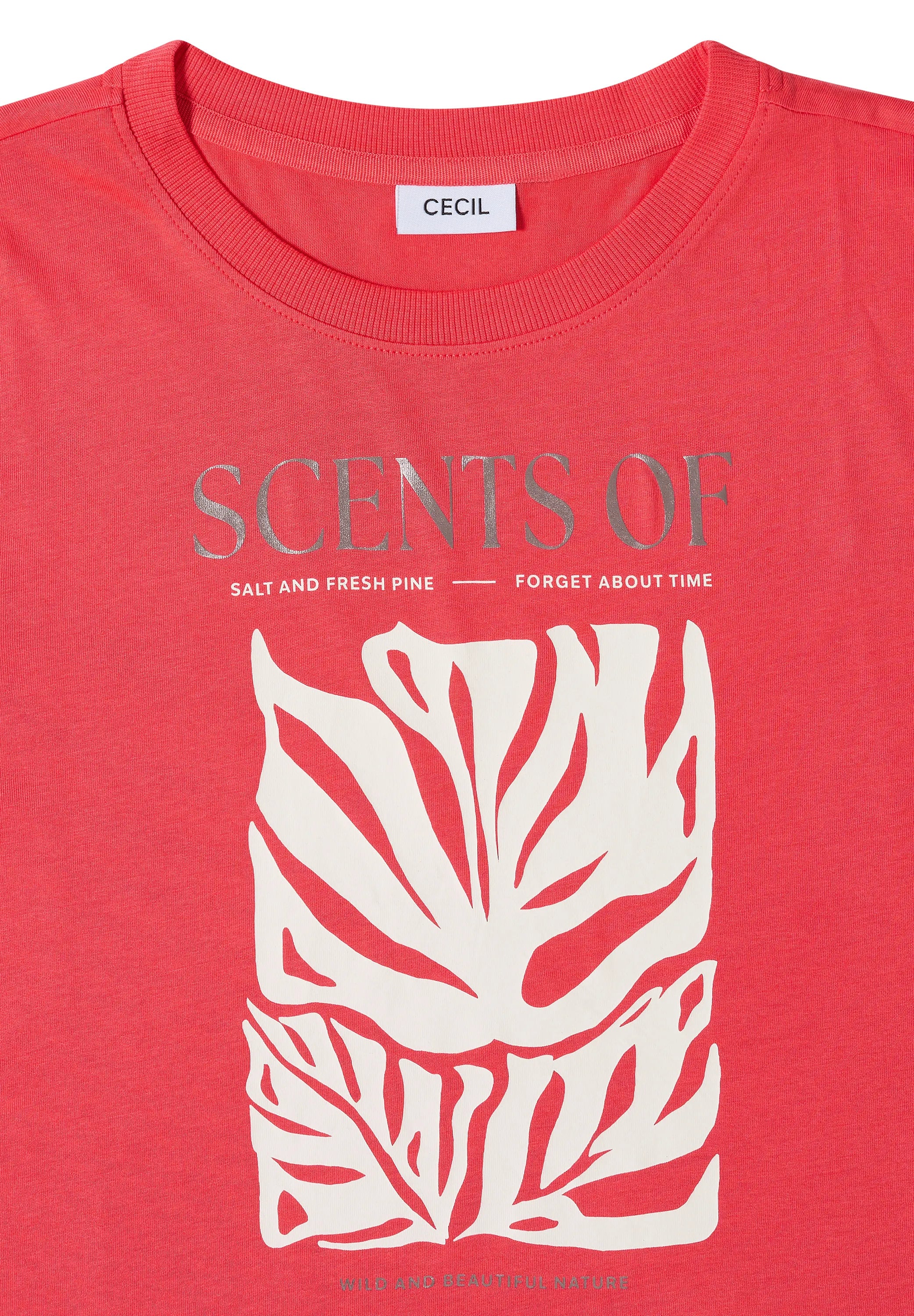 T-Shirt aus Baumwollmix