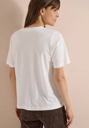 T-Shirt aus Baumwollmix