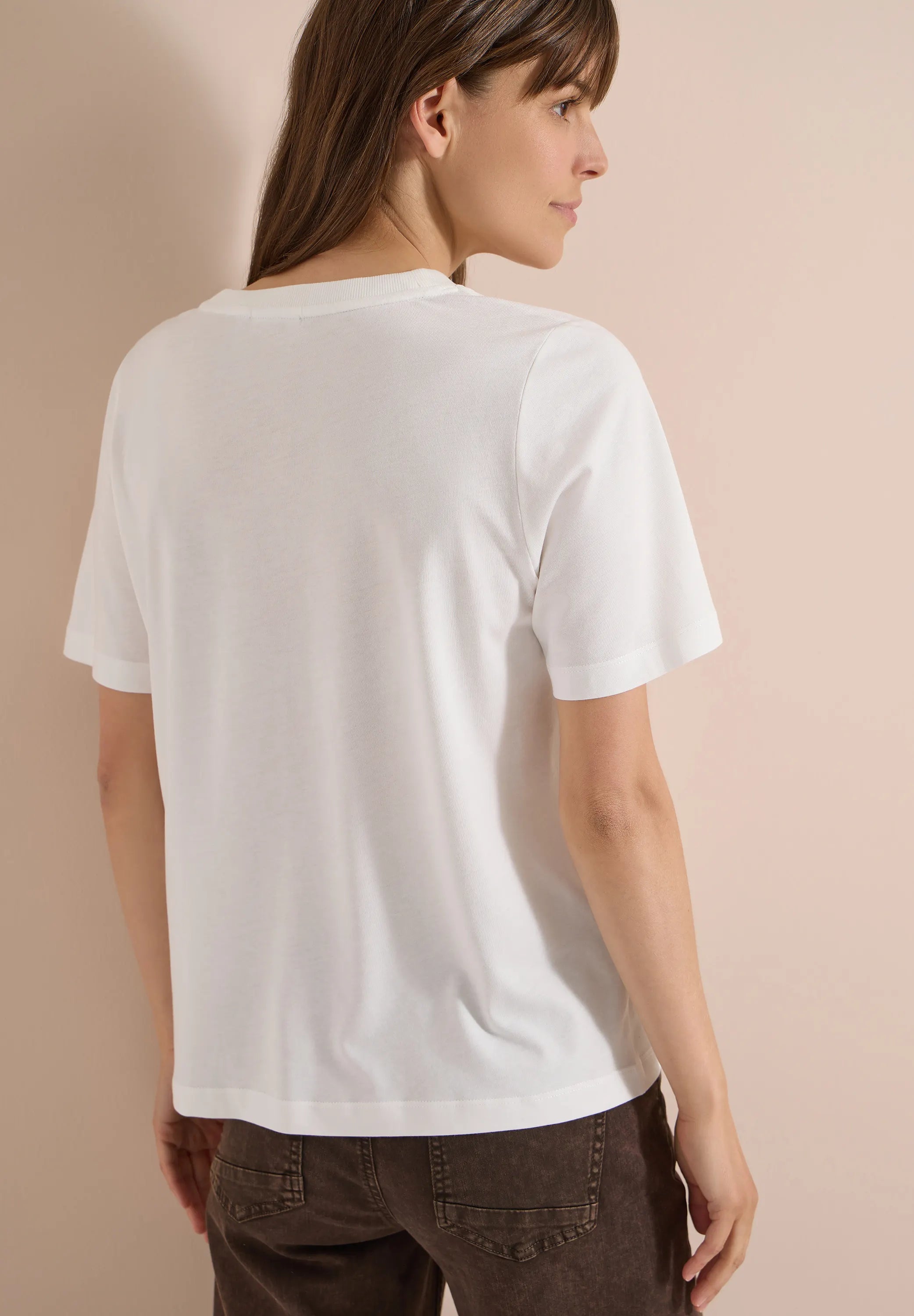 T-Shirt aus Baumwollmix