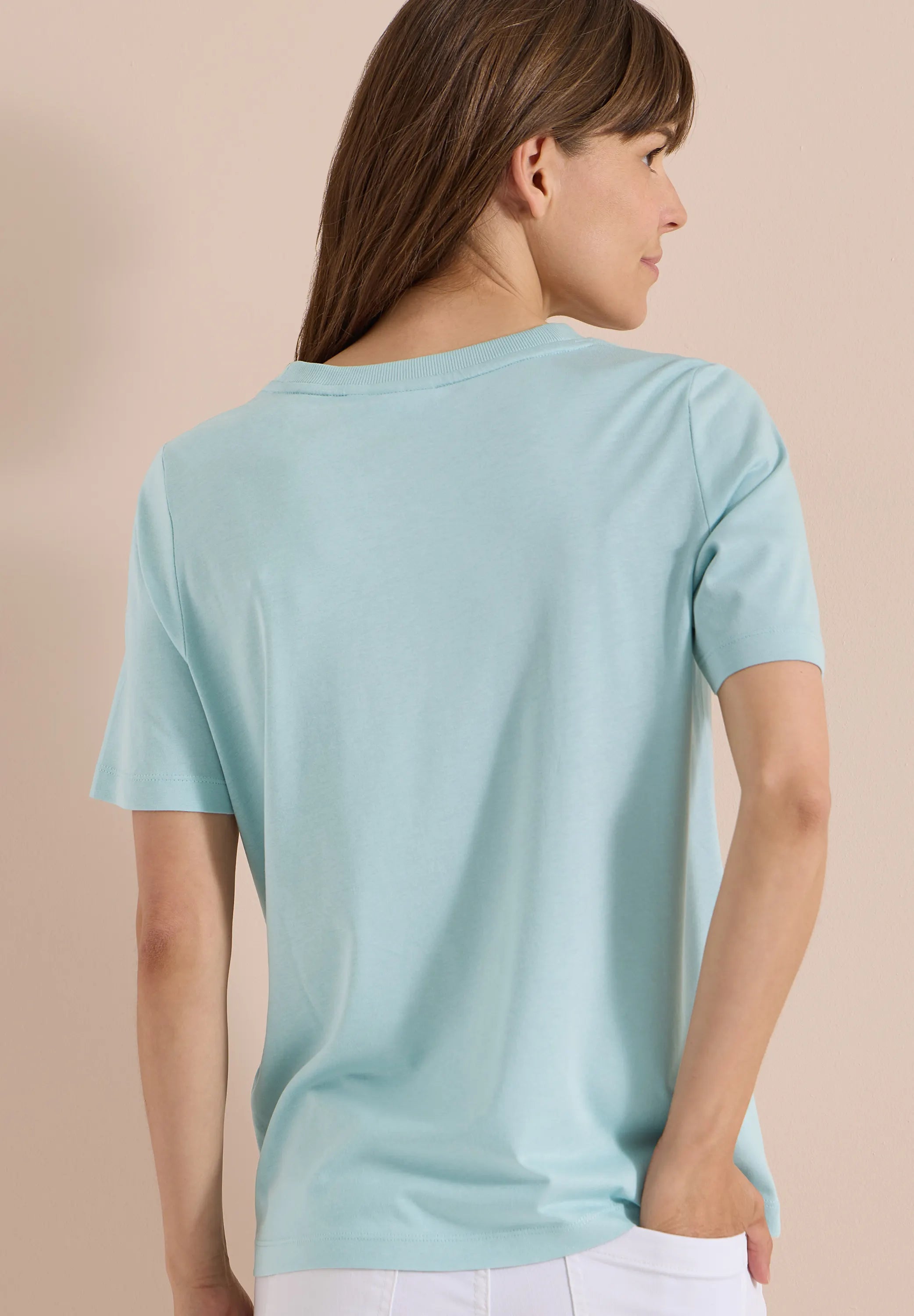 T-Shirt aus Baumwollmix
