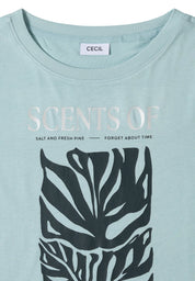 T-Shirt aus Baumwollmix