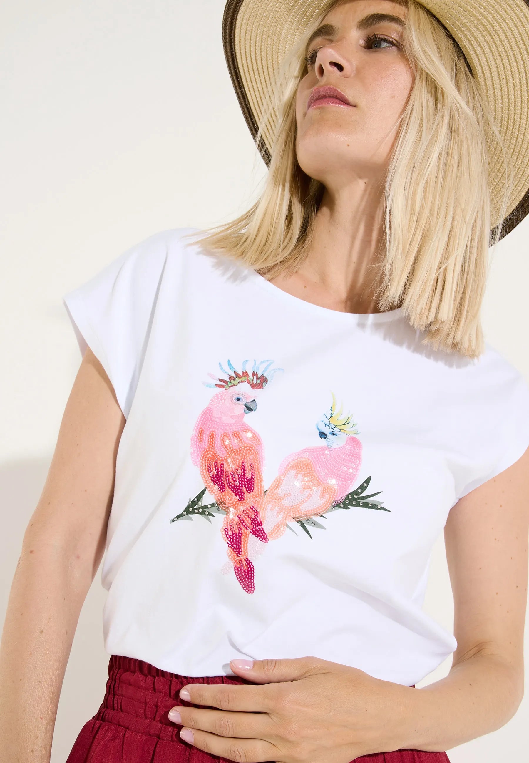 T-Shirt aus Baumwolle