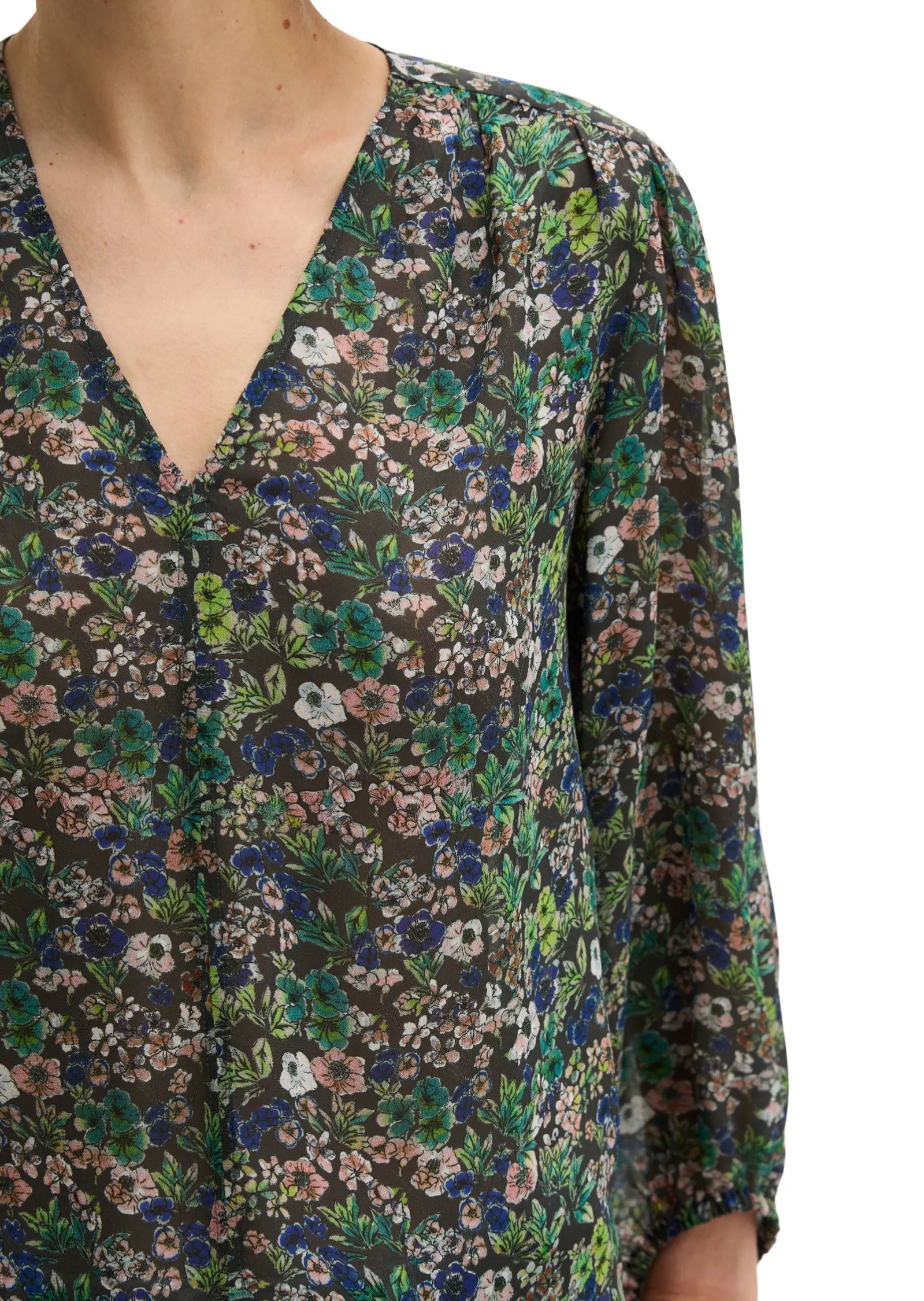 Bluse Relaxed Fit aus Viskose