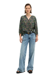 Bluse Relaxed Fit aus Viskose