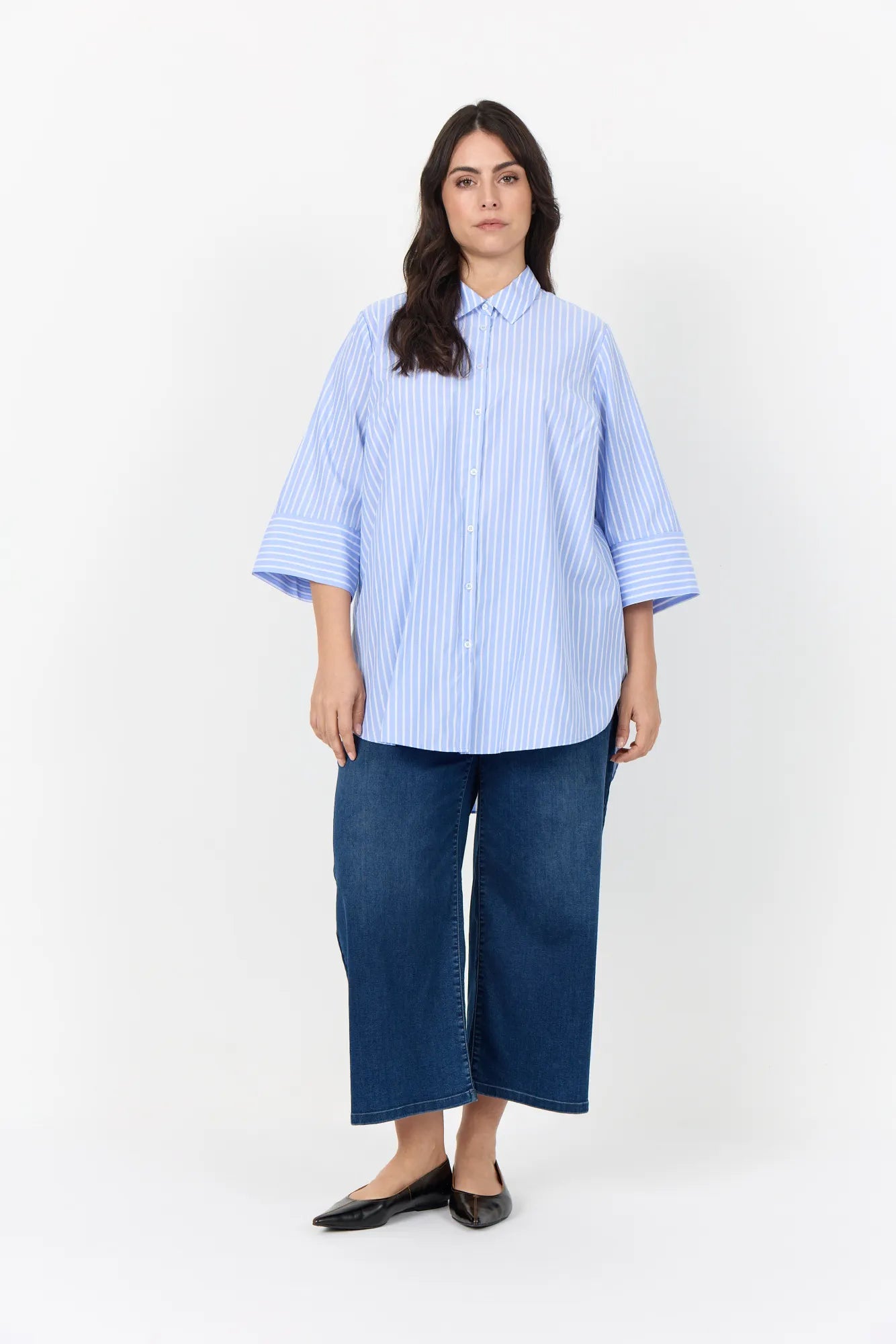 Bluse aus Viskosemix
