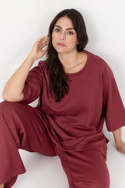 T-Shirt aus Modalmix