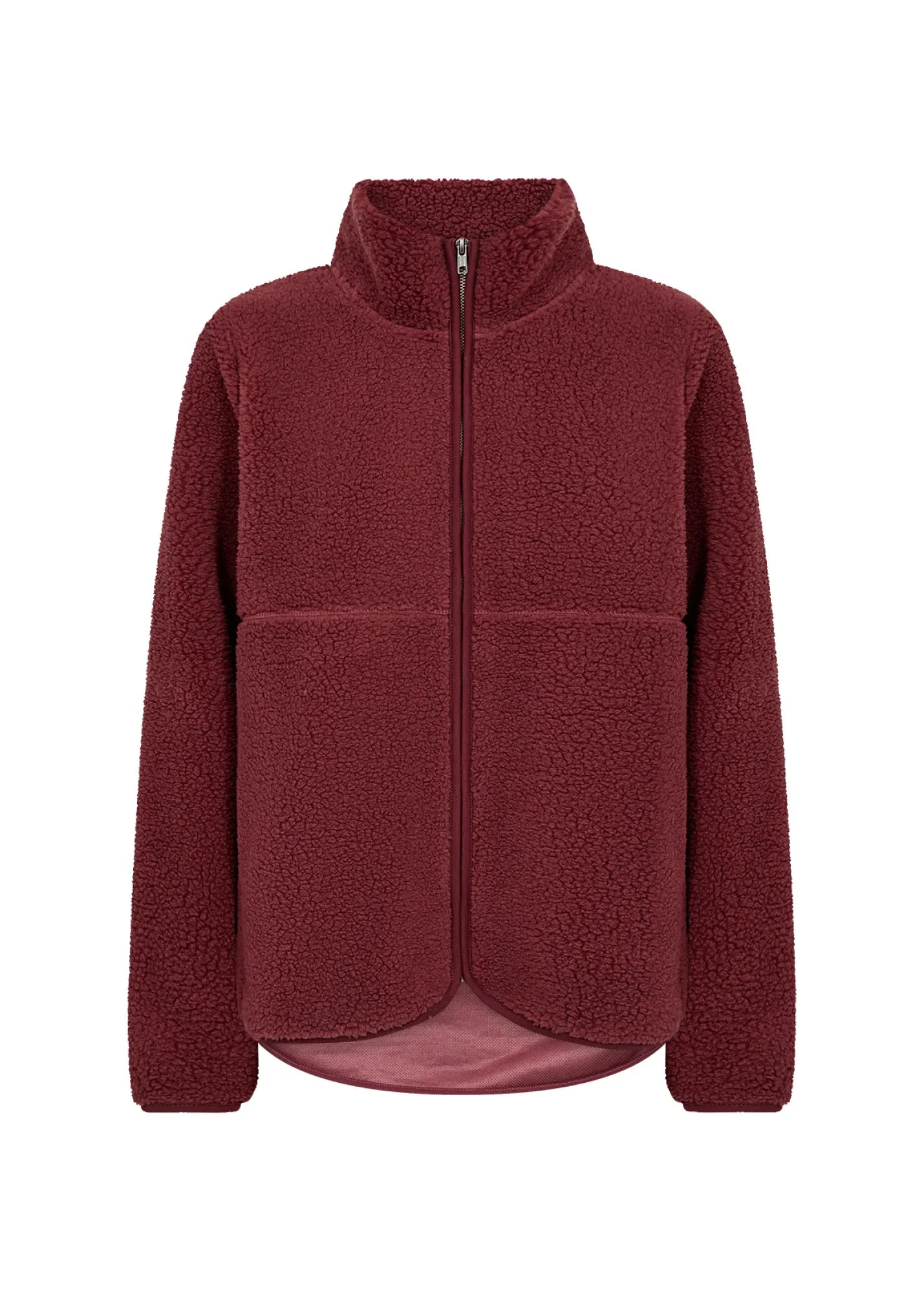 Teddyjacke mit Stehkragen