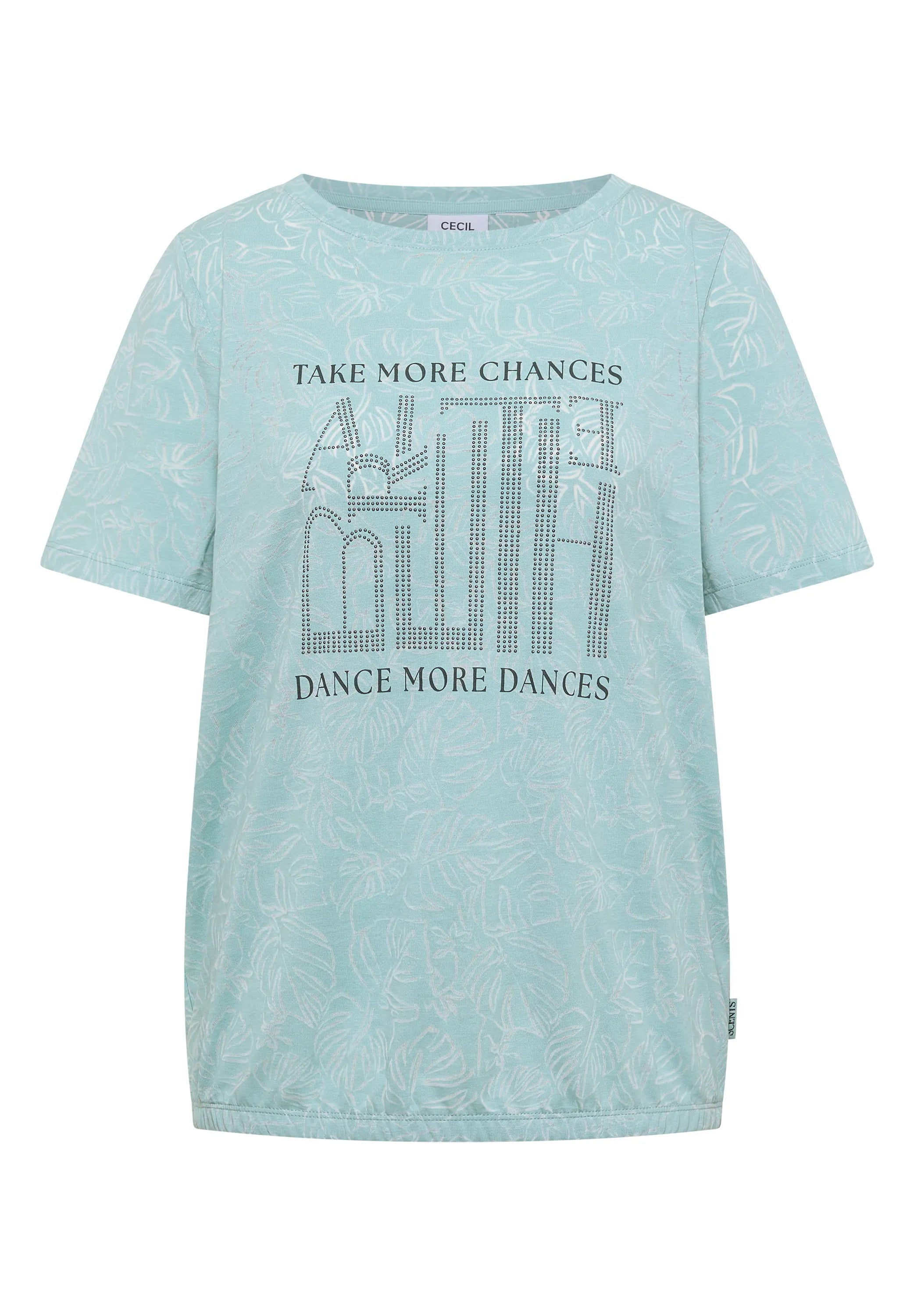 T-Shirt aus Baumwollmix