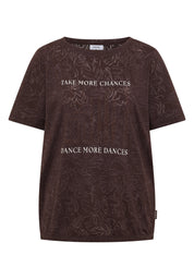 T-Shirt aus Baumwollmix