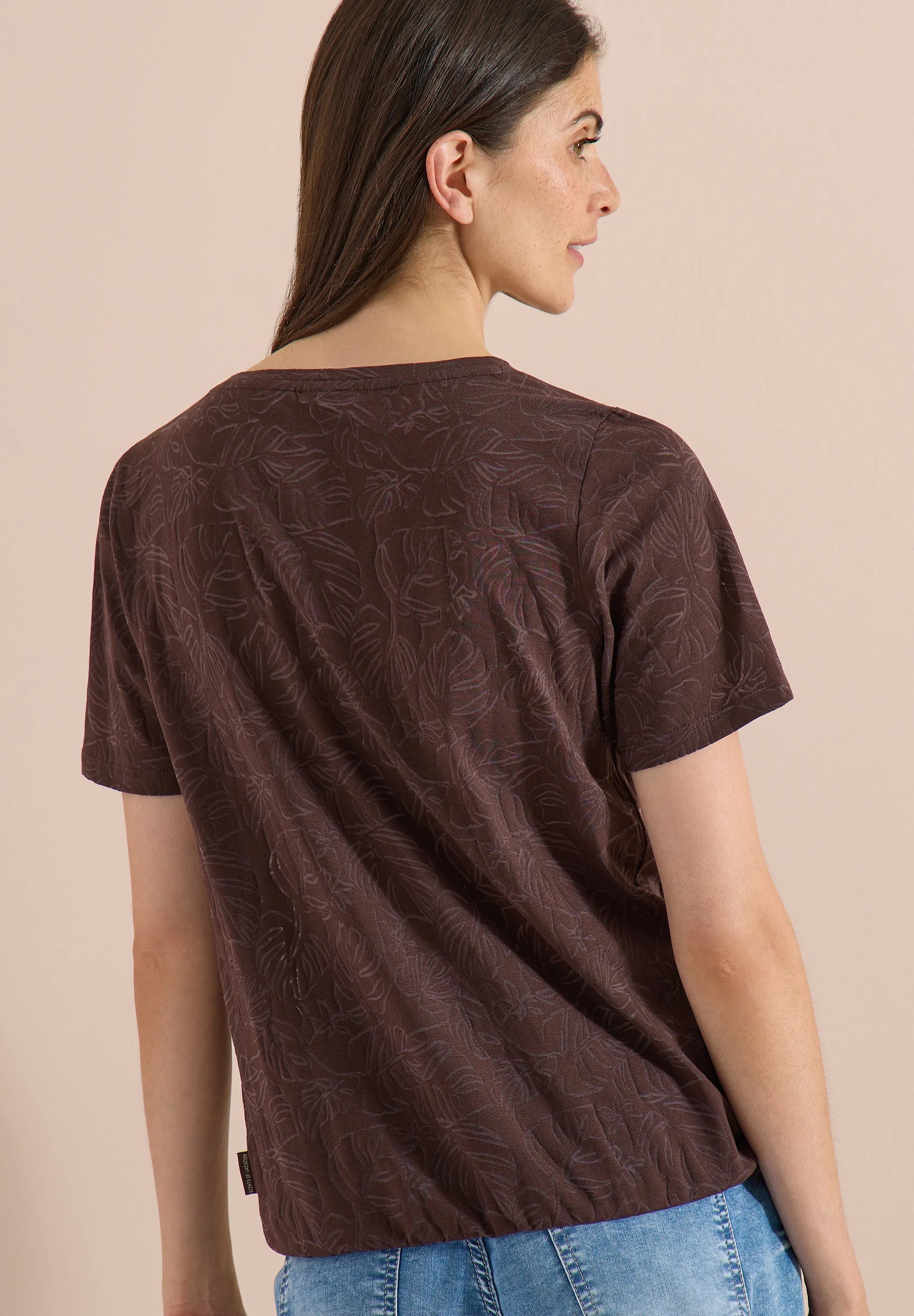 T-Shirt aus Baumwollmix