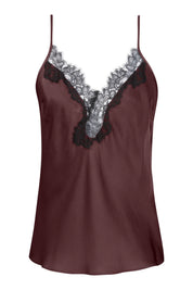 Top mit Spitzen-Details