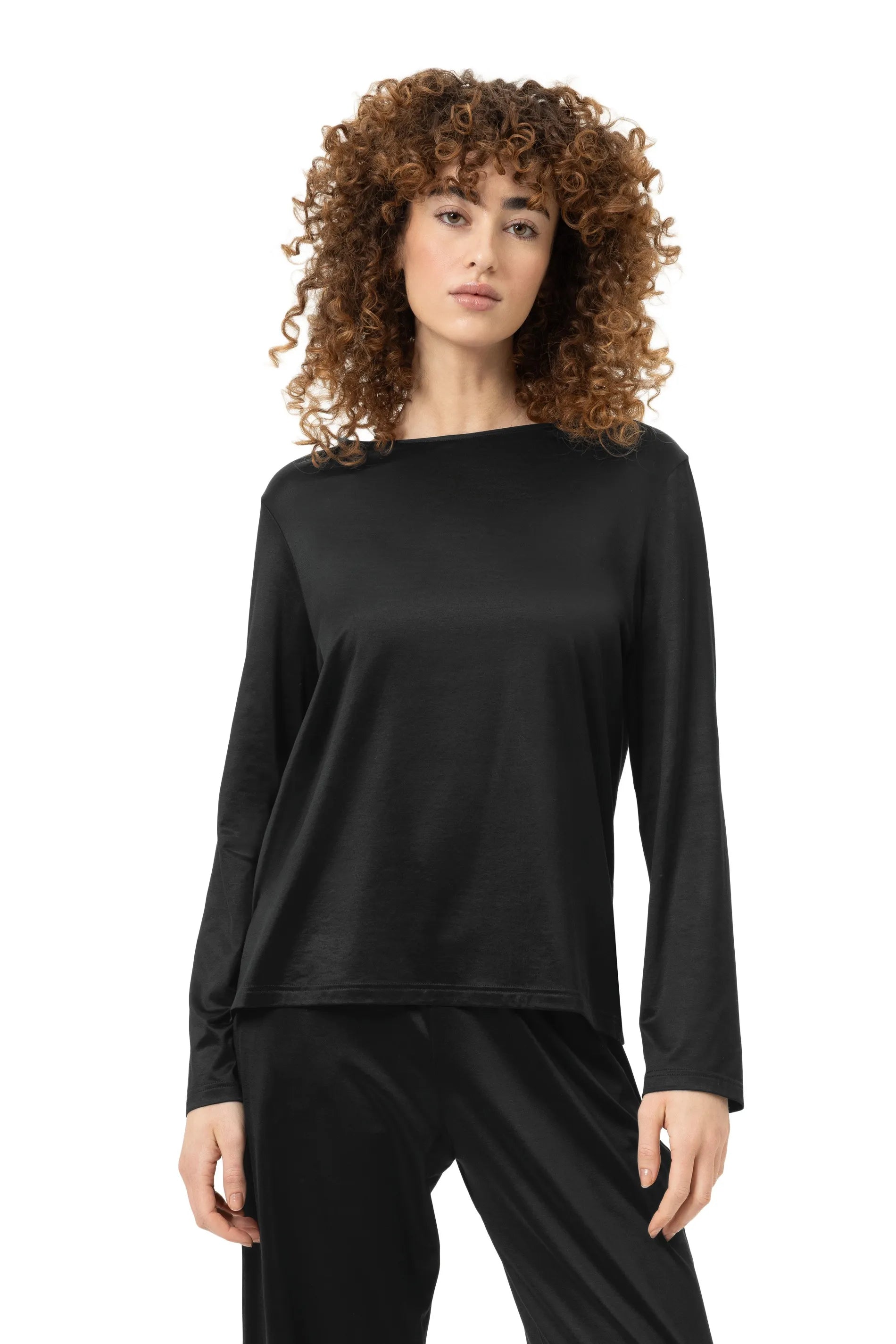 Langarmshirt aus Viskosemix
