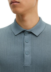 Strick-Poloshirt Regular Fit aus Baumwolle