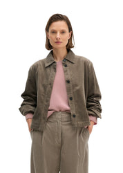 Cordovershirt aus Baumwolle