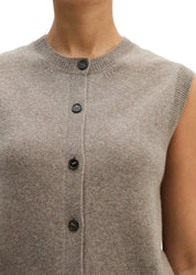 Strick-Cardigan aus Schurwolle