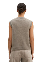 Strick-Cardigan aus Schurwolle
