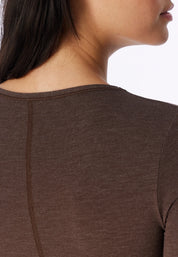 Langarmshirt aus Viskosemix