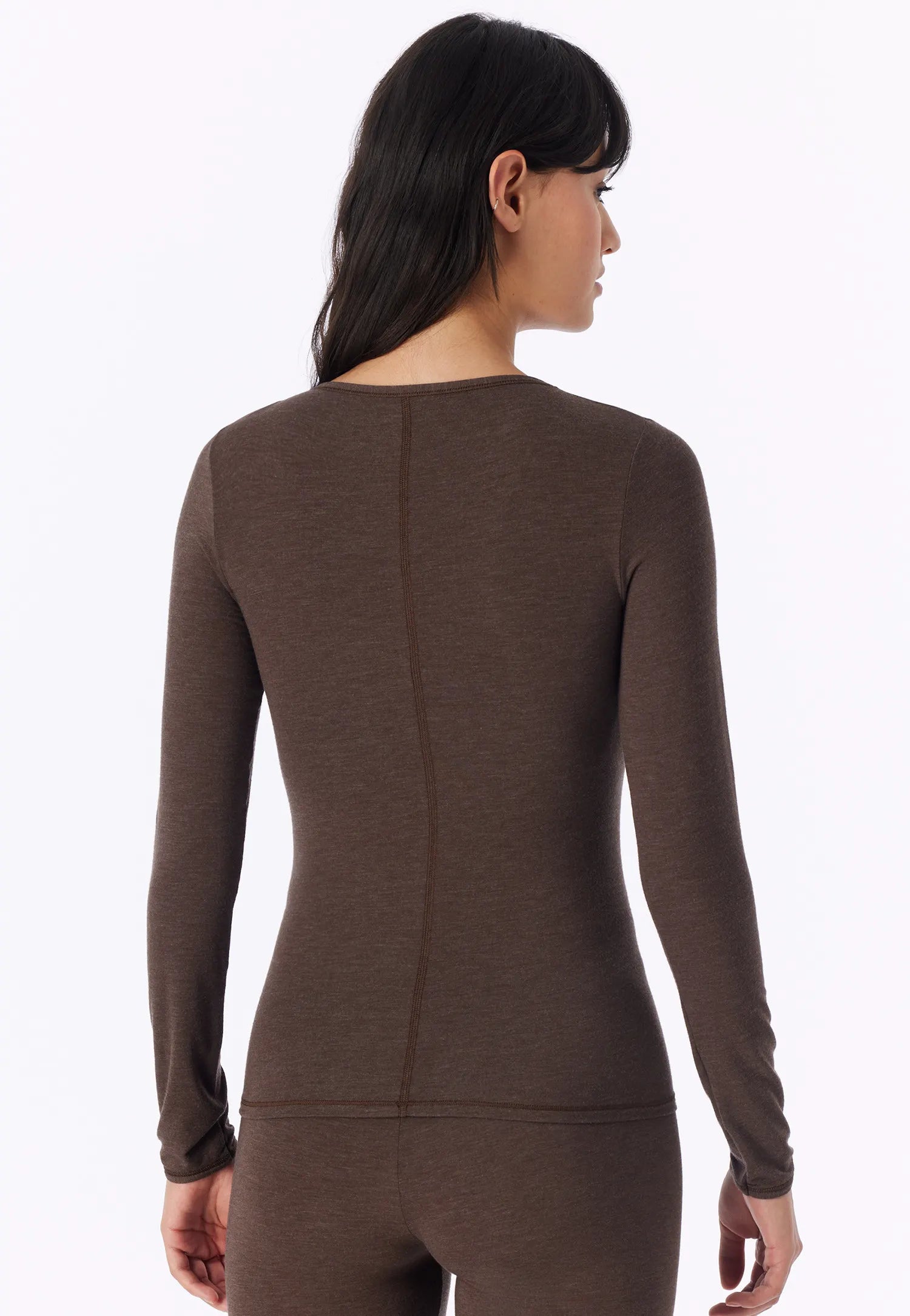 Langarmshirt aus Viskosemix