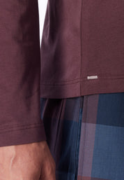 Langarmshirt aus Baumwolle