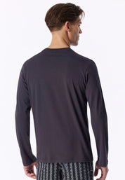 Langarmshirt aus Baumwolle