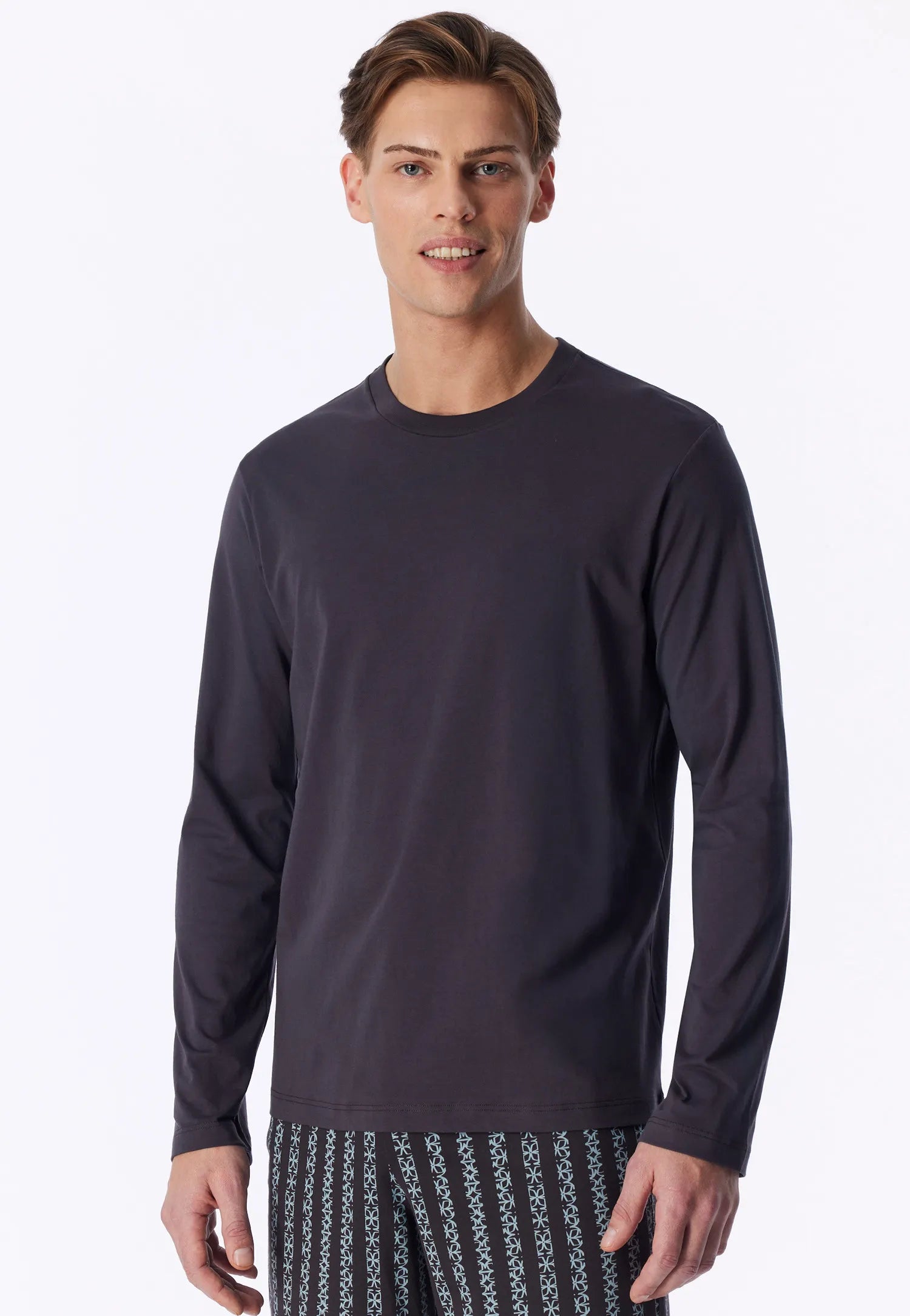 Langarmshirt aus Baumwolle