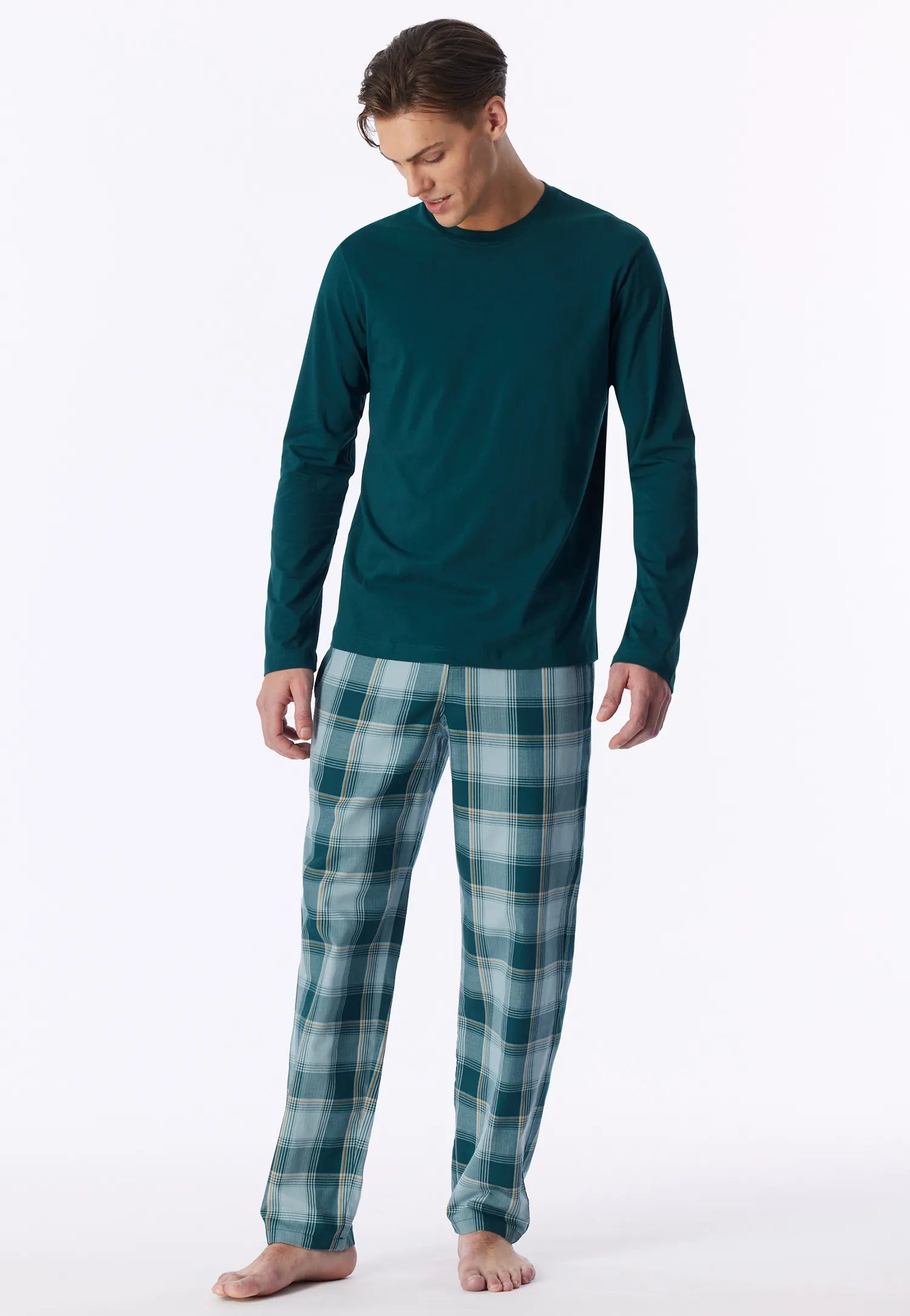 Langarmshirt aus Baumwolle