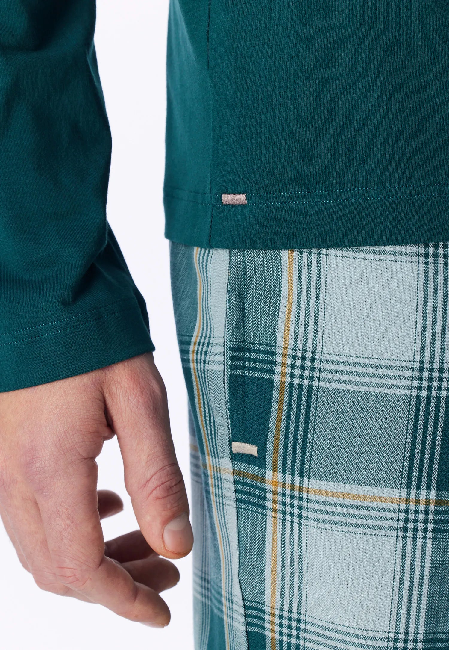 Langarmshirt aus Baumwolle
