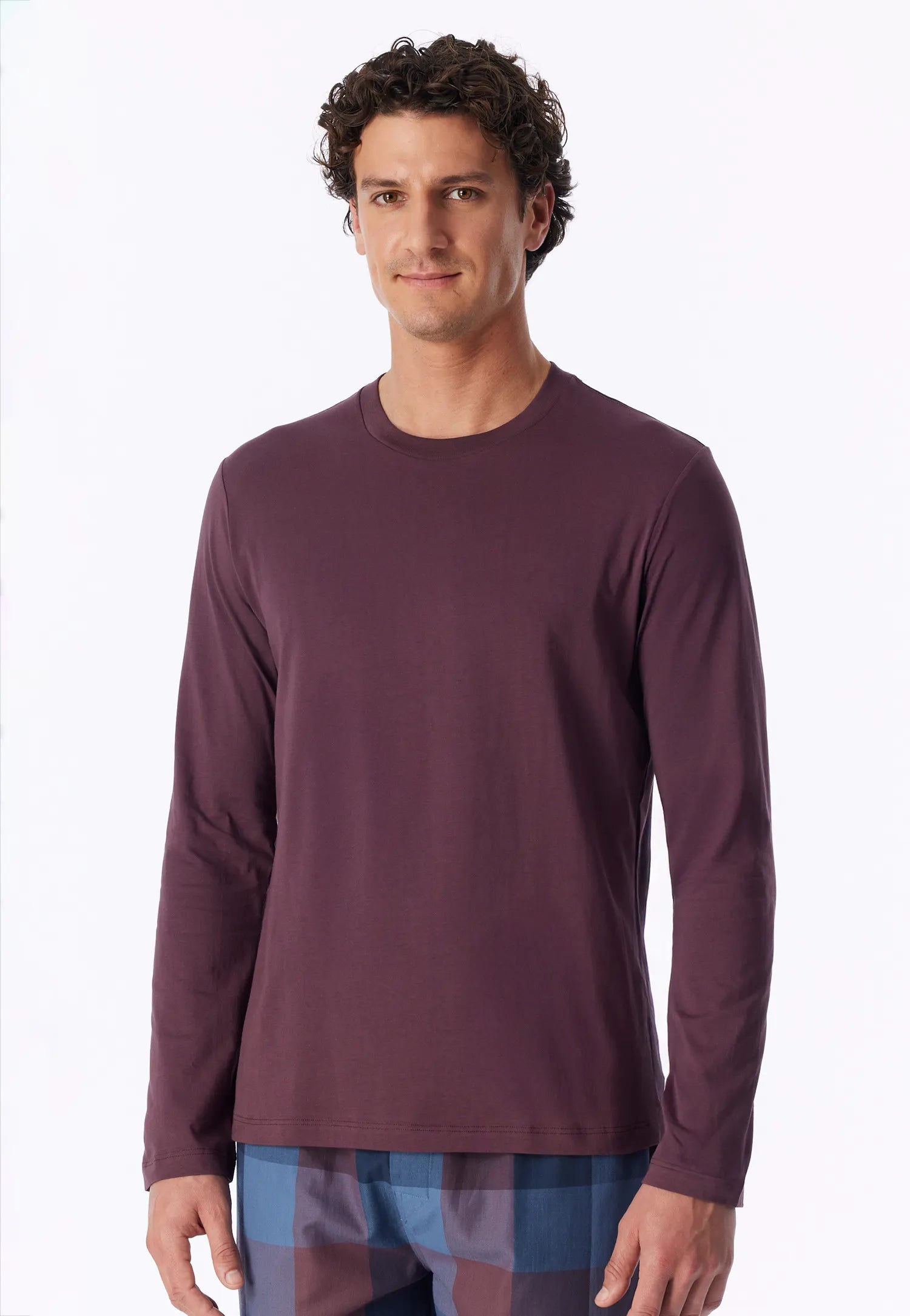 Langarmshirt aus Baumwolle