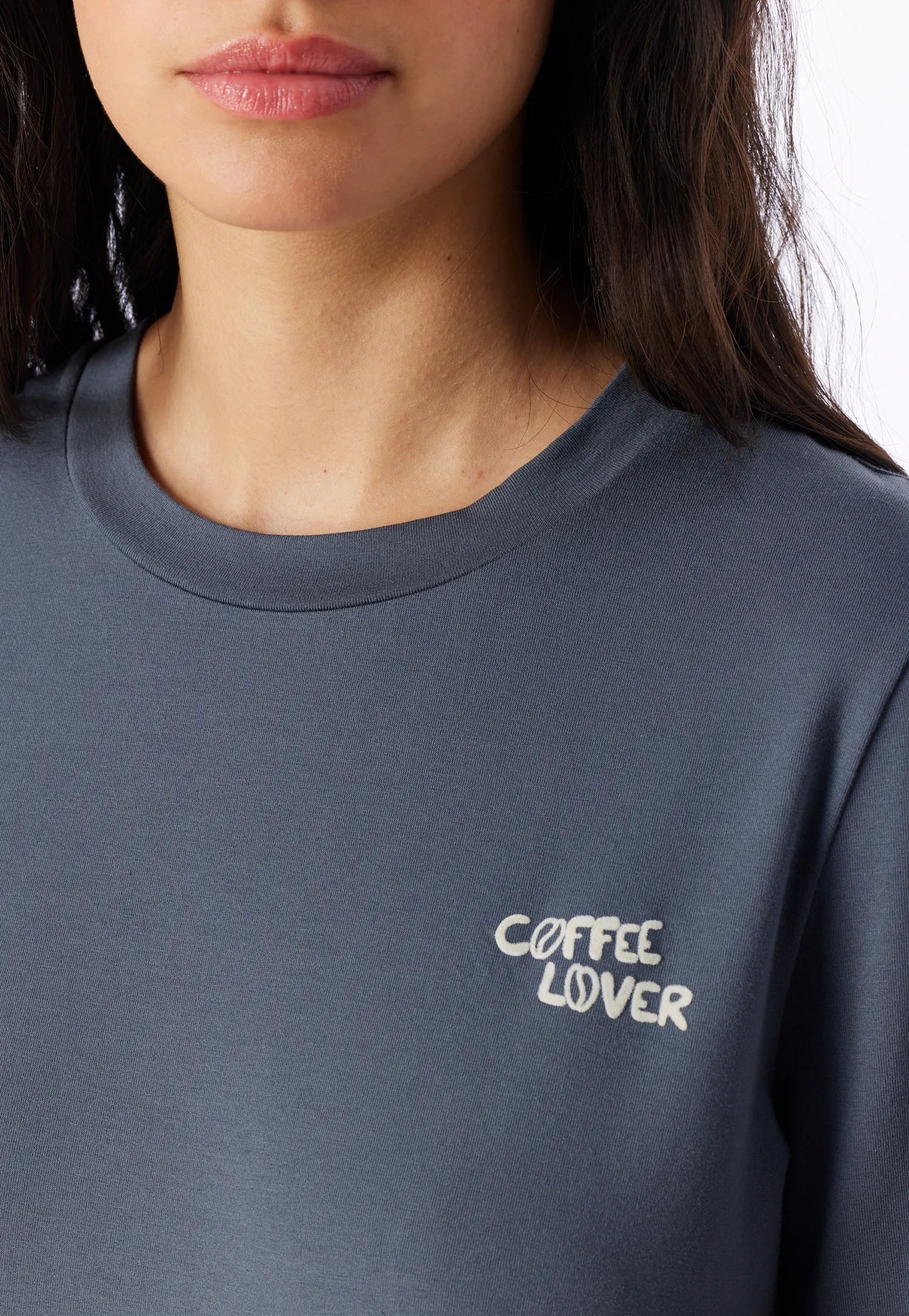 Langarmshirt aus Baumwolle