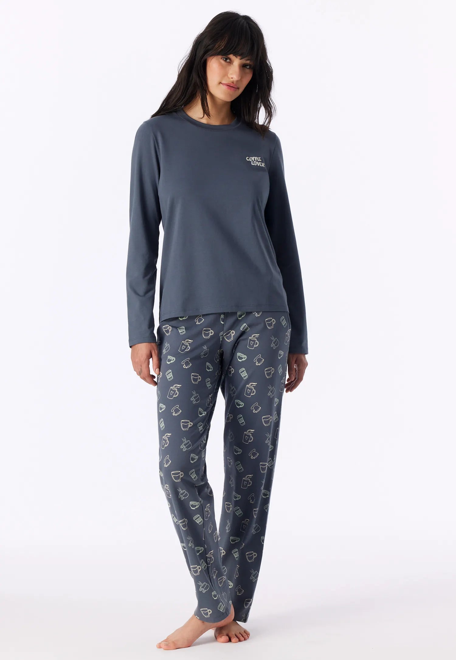 Langarmshirt aus Baumwolle