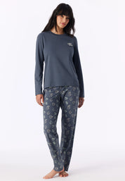 Langarmshirt aus Baumwolle
