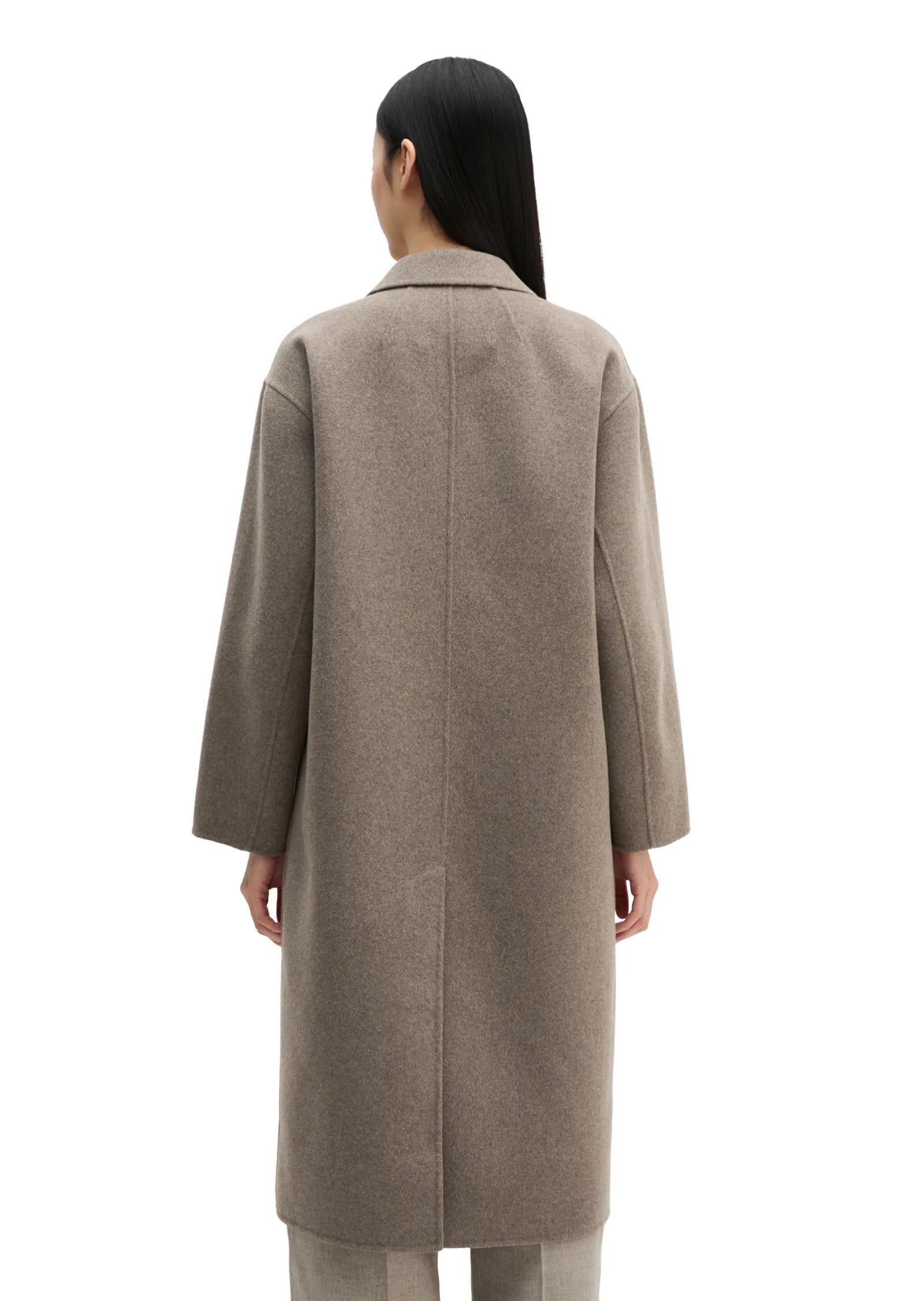 Wollmantel Relaxed Fit
