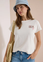 T-Shirt aus Baumwolle